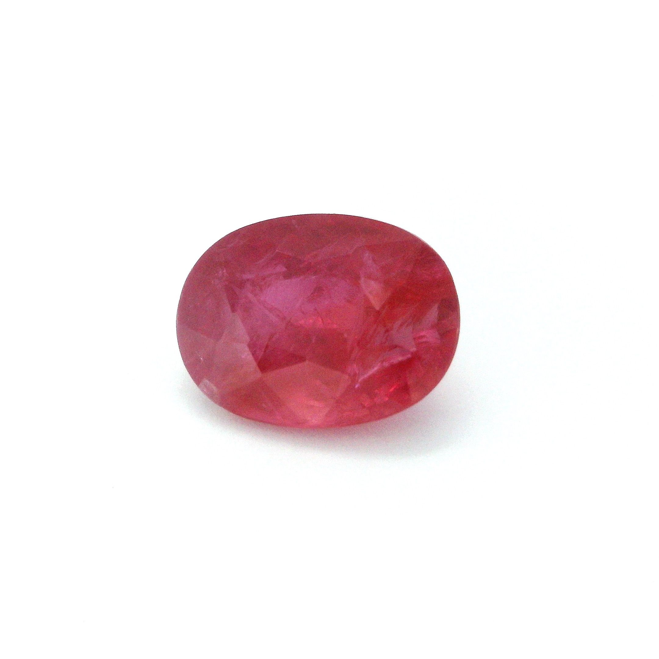 4.82 ct Oval Red Natural Ruby